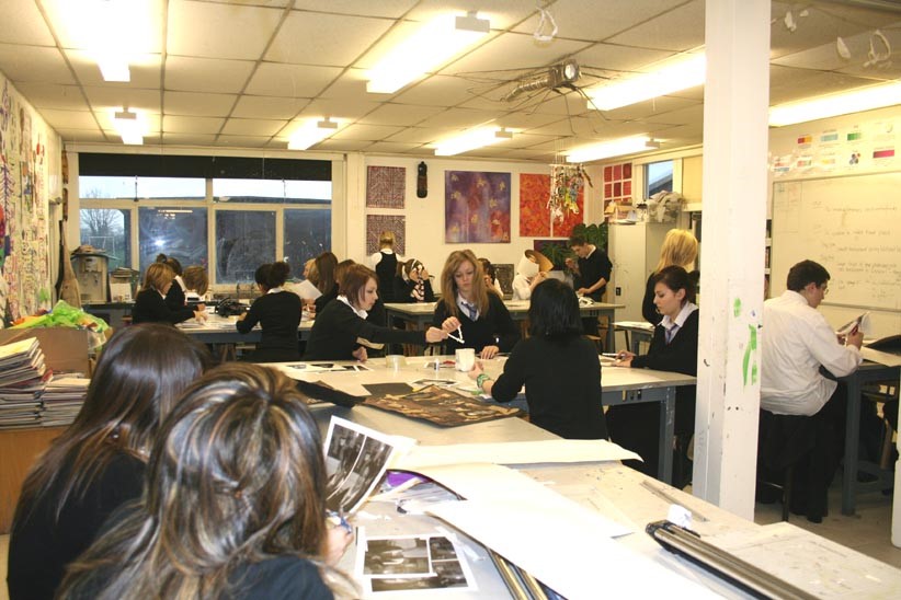  Year 11 students at work in BS1
