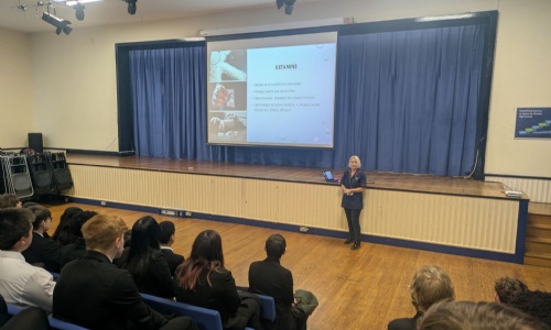 NHS presentation on Ketamine danger image