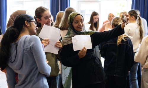 Upton-by-Chester High School celebrates outstanding GCSE results image